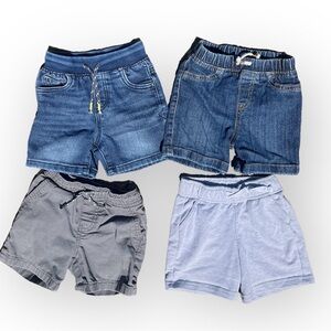 BUNDLE- 4 pair boys short - 24M- 2T